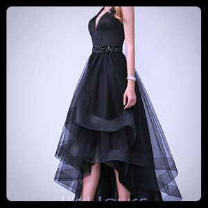 V-neck Tulle Dress